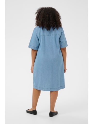 KAFFE curve Kleid KCjada A-shape in Medium Blue Chambray