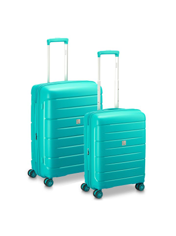 MODO by roncato Starlight 3.0 4 Rollen Kofferset 2-teilig mit Dehnfalte mint green