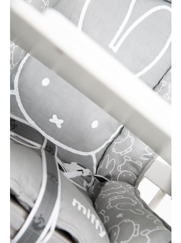 roba Sitzverkleinerer 'miffy®' - Sitzkissen für Kombihochstühle - Grau / Weiß