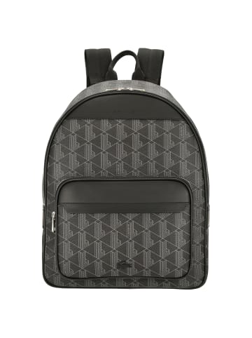 Lacoste The Blend - Rucksack aus Canvas 40 cm in allover monogram black