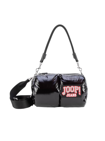 Joop Jeans Schultertasche 'Varsity Virginie in Schwarz 25,00 x 15,00 x 15,00 cm'
