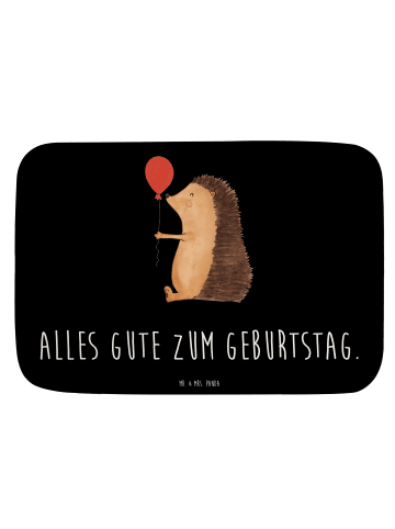 Mr. & Mrs. Panda Badvorleger Igel Luftballon mit Spruch in Schwarz