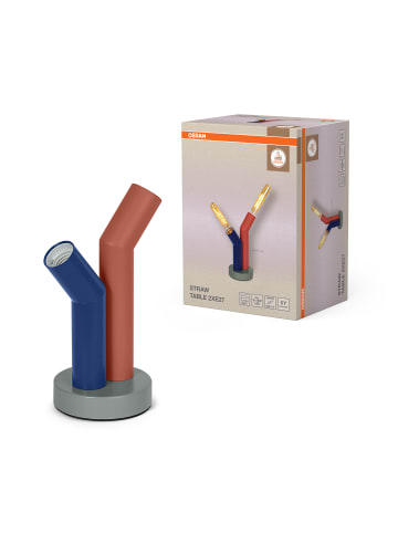 Osram DECOR Straw Tischleuchte 2xE27 Multicolor