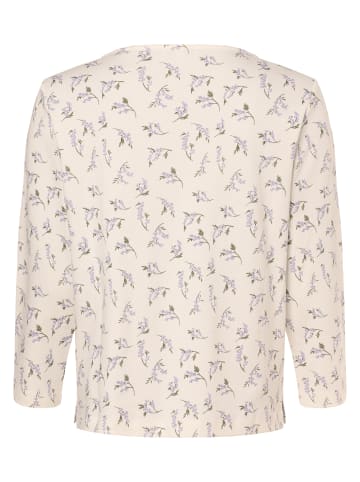 Marie Lund Langarmshirt in ecru flieder