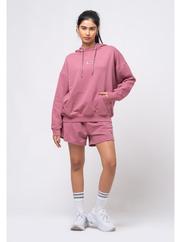 Tom Barron Freizeitanzug WOMEN OVERSIZE FIT SWEATSHIRT AND SHORT SETS in ROSE PINK