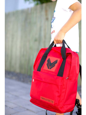 Tinyloaders Kinderrucksack Schulranzen Outdoor, Rot