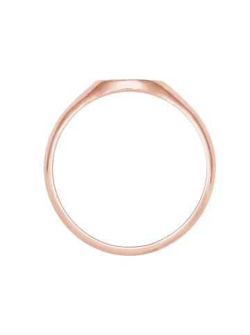 Elli Ring 925 Sterling Silber Siegelring in Rosegold