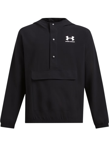Under Armour Kinder Hoodie "Ua B Icon Woven Anorak" in Schwarz