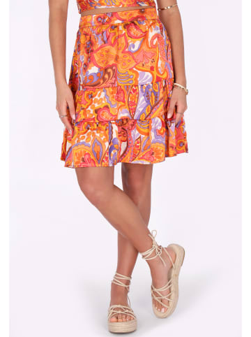 IZIA Women Skirt in orange