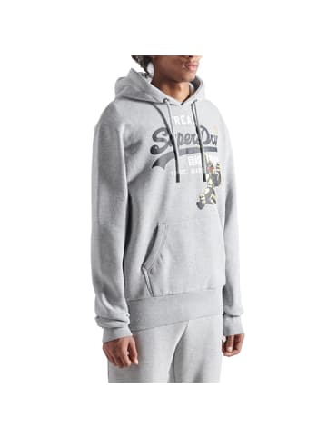 Superdry Sweatshirt VL NYC Photo Hood in grau