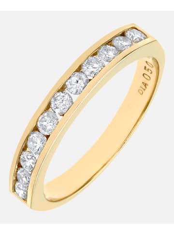 Diamant L'éternel Eternity-Ring aus 375 Gelbgold mit Diamant