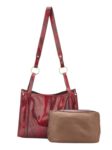 faina Women Shoulder Bag in Rot