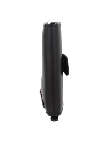 Greenburry Nappa Kreditkartenetui RFID Schutz Leder 7 cm in black