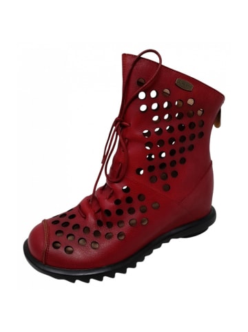 LAURA VITA Schnürstiefel Lara Vita Sommerstiefel in Rot