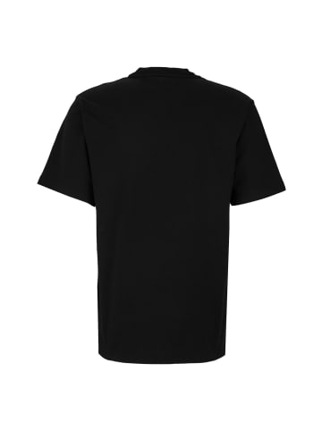 Franklin & Marshall T-Shirt Mit Gummierten Logoprint in schwarz