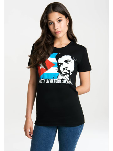 Logoshirt T-Shirt Che - Cuban Flag in schwarz