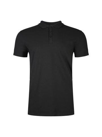 SikSilk Polo Shirt in black