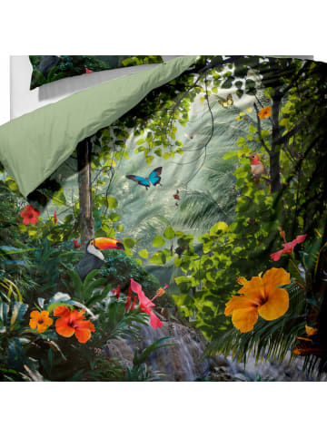 Essenza Bettwäsche Gabriel in Grün