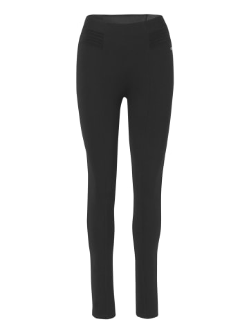 KOROSHI SCHMALE LANGE HOSE in SCHWARZ