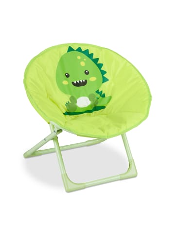 relaxdays Moonchair Kinder "Monster" - (B)50 x (H)47 x (T)48 cm