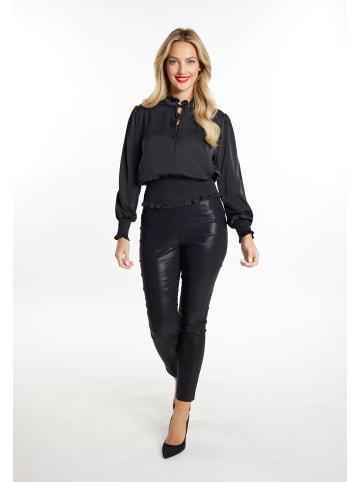 faina Damen Bluse in Schwarz
