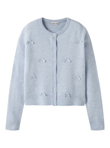 name it Strickjacke in Subdued Blue