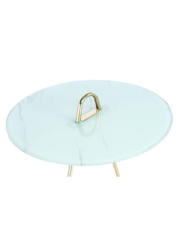 Kayoom Beistelltisch Pendulum in gold - weiß