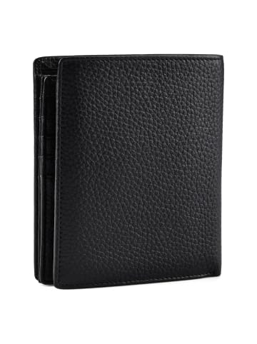Esquire Texas Geldbörse RFID Schutz Leder 12 cm black