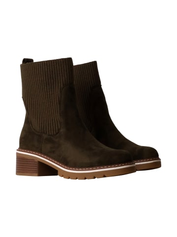 Divine Factory Stiefeletten zum Reinschlüpfen Grün
