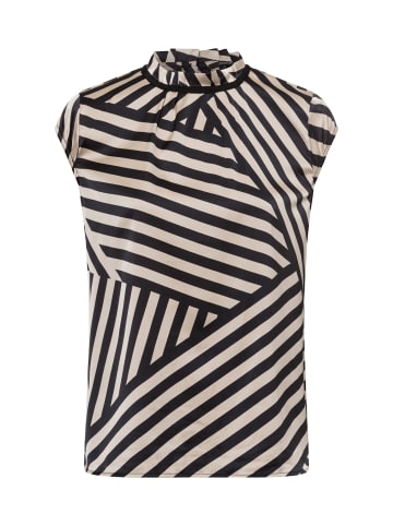 comma Top in beige schwarz