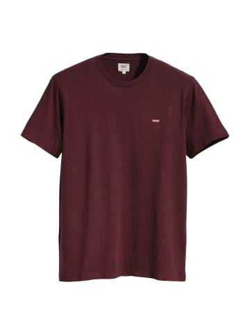 Levi´s T-Shirt 1er Pack in Dunkelrot