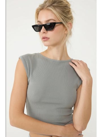 Alexa Dash Blouse in Anthrazit
