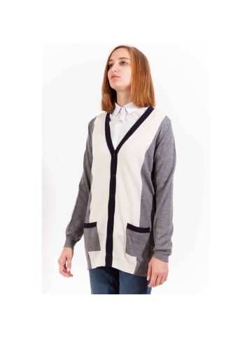 Gant Grauer Woll-Cardigan