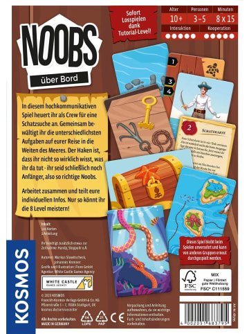 Kosmos Noobs über Bord | Spiel