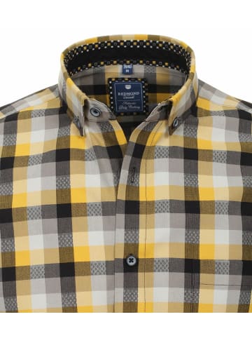 Redmond FreizeitHemd für in schwarz