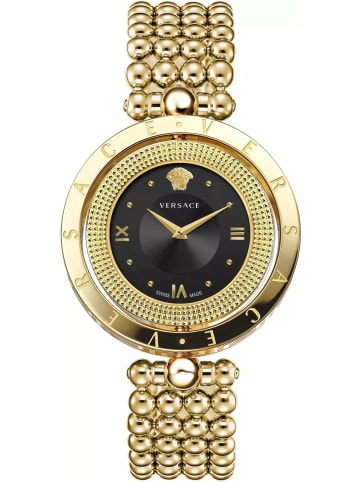 Versace Analoguhr für Damen in gold