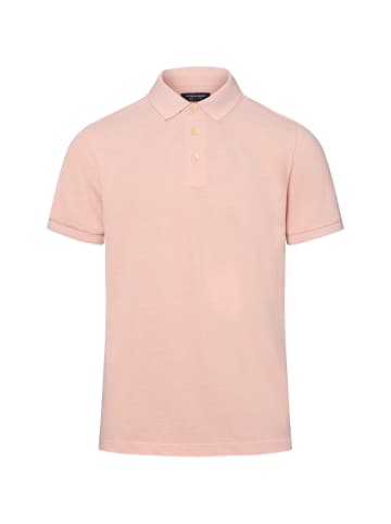 Andrew James Poloshirt in aprikot - 0004