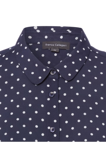 Franco Callegari Bluse Samantha in marine