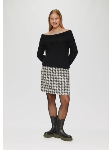 s.Oliver Strickpullover langarm in Schwarz