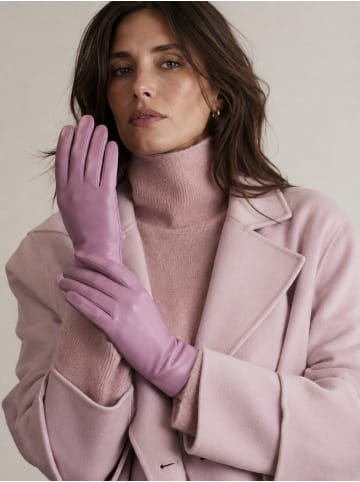 collezione alessandro Handschuhe " Leder " in rosa