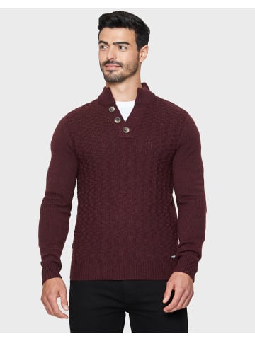 Threadbare Pullover Kelley in Burgundy / Aubergine Twist