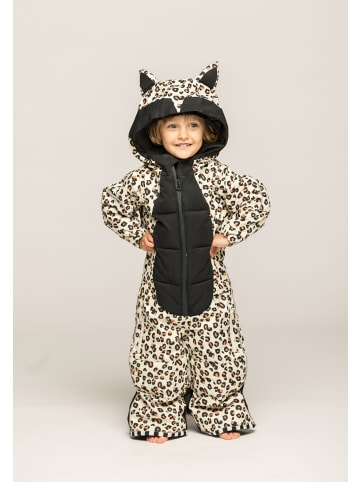 WeeDo Schneeanzug CHEETADO Leopard Black in black leo