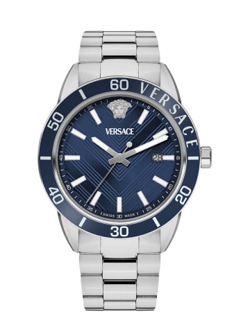 Versace Analoguhr für Herren in blau