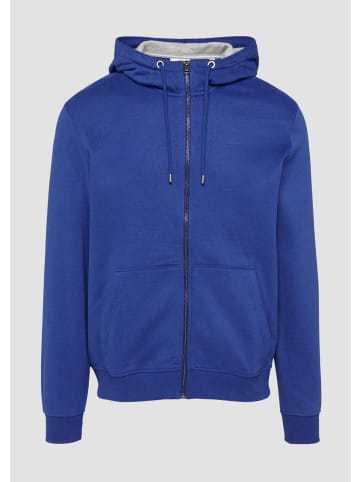 s.Oliver Sweatshirt Jacke in 5612_ozeanblau