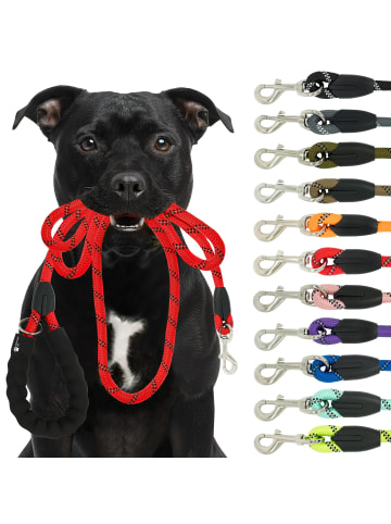 Reichstadt Reichstadt  RS Pets Führleine Nylon 25RSP084 Red 1,5m