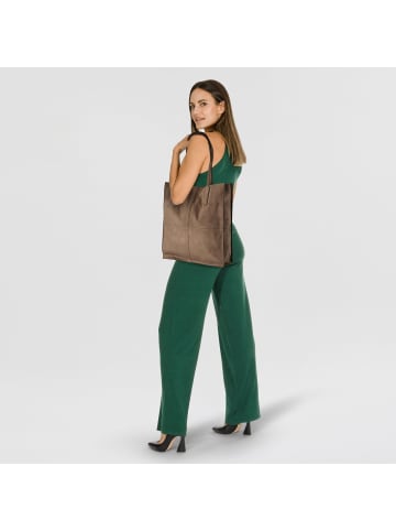 LIEBESKIND BERLIN Amy Shopper Tasche L Leder 35 cm in neutral grey