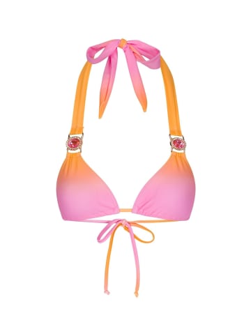 Moda Minx Bikini Top Club Tropicana Triangel Top in Tutti Fruity