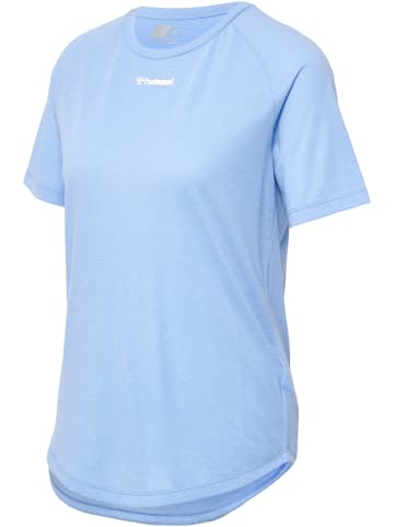 Hummel Hummel T-Shirt Hmlmt Yoga Damen Atmungsaktiv Leichte Design in PLACID BLUE