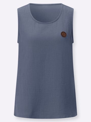 WITT WEIDEN Blusentop in rauchblau