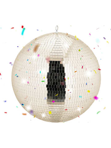 relaxdays Discokugel in Champagner - Ø 50 cm